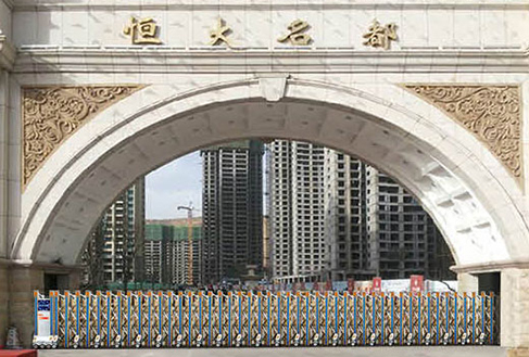 電動伸縮門工程案例1
